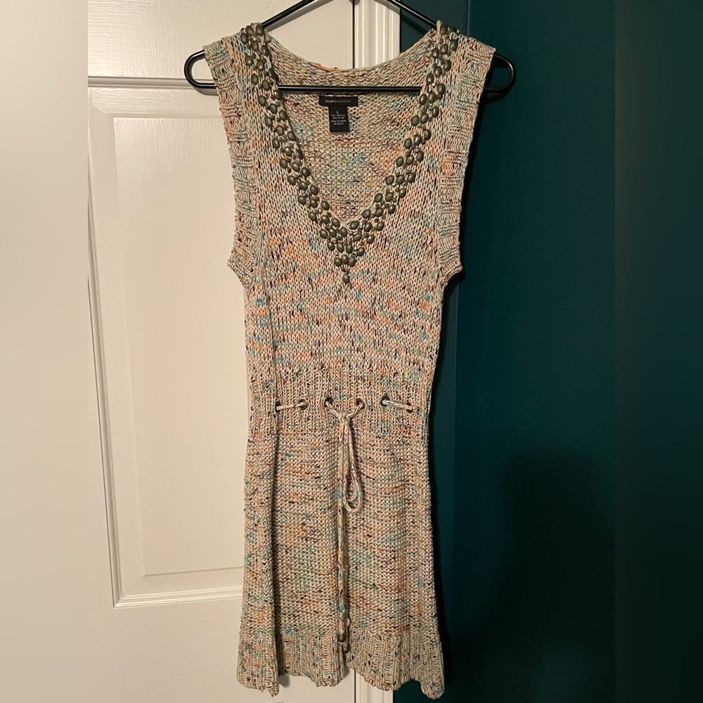BCBG sweater dress, size L